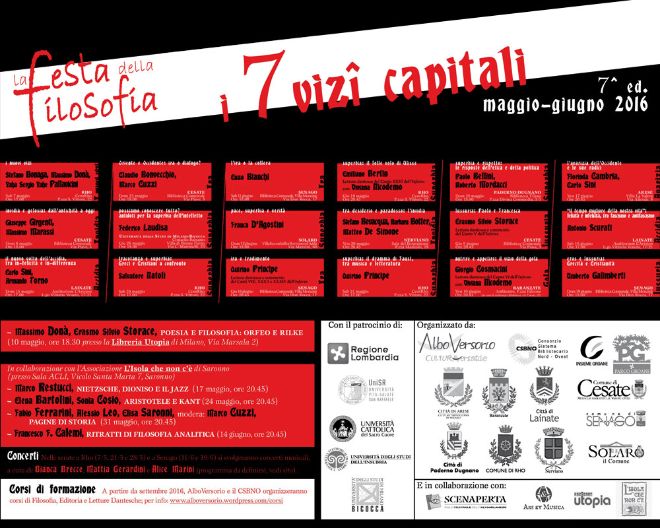 La Festa della Filosofia VII edizione
