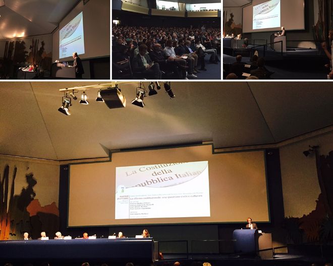 Online il video e le presentazioni dell’incontro “La Riforma Costituzionale: una questione civile e culturale”