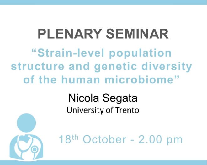 Plenary Lecture: “Strain-level population structure and genetic diversity of the human microbiome”