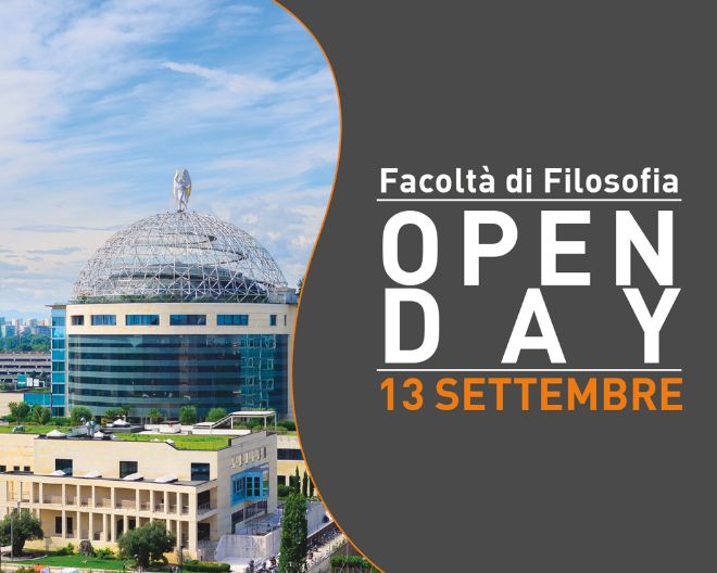 Facoltà di Filosofia: vieni a conoscere l’UniSR – 13 settembre 2017