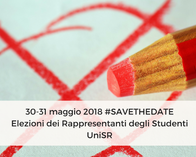 Elezioni Rappresentanze Studentesche UniSR!