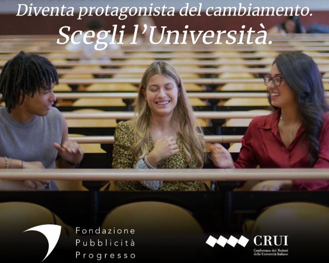 Diventa protagonista del cambiamento. Scegli l'Università